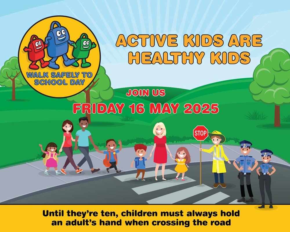 Your Move | National Walk Safely to School Day – 16 May 2025