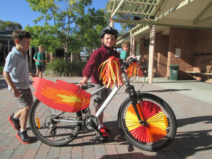 Fun activities at a school AT event day
